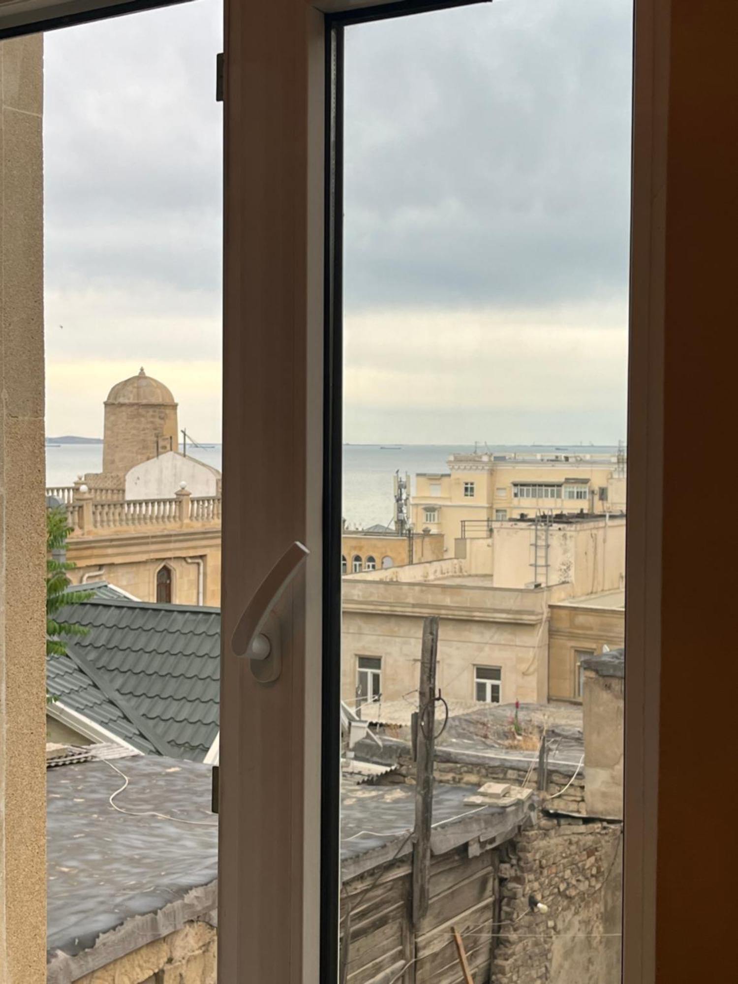 Cafe Terrace Hostel Baku Exterior foto